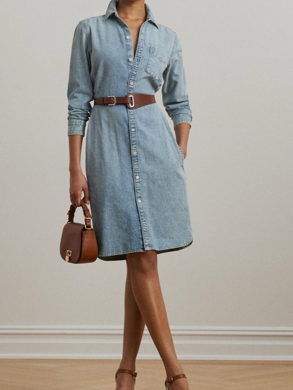 Lauren Ralph
Lauren
Long Sleeve
Belted Denim
Shirtdress 
XXL - Picture 6 of 14